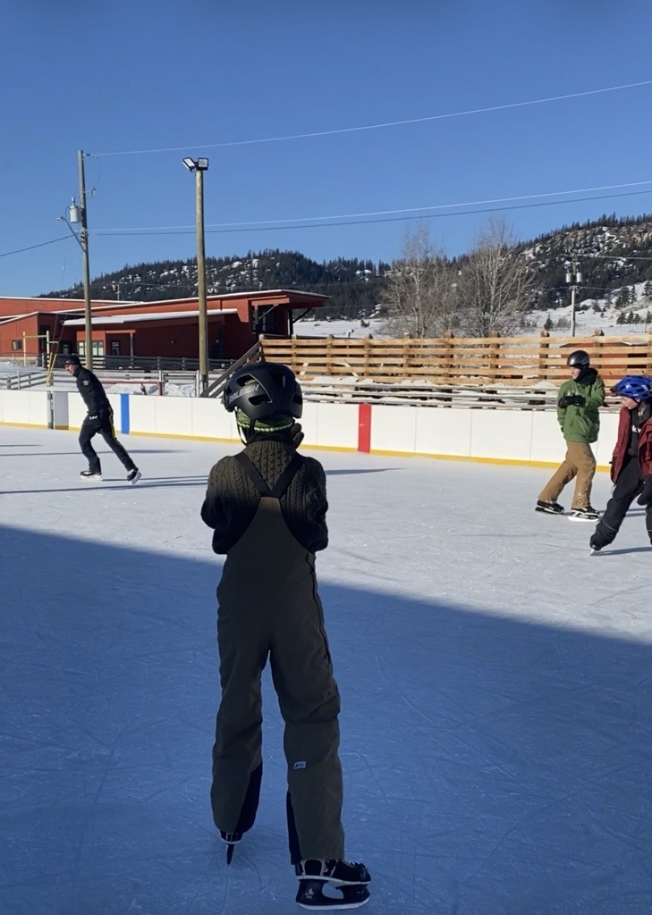Skating RCMP kimberley ikebuchi