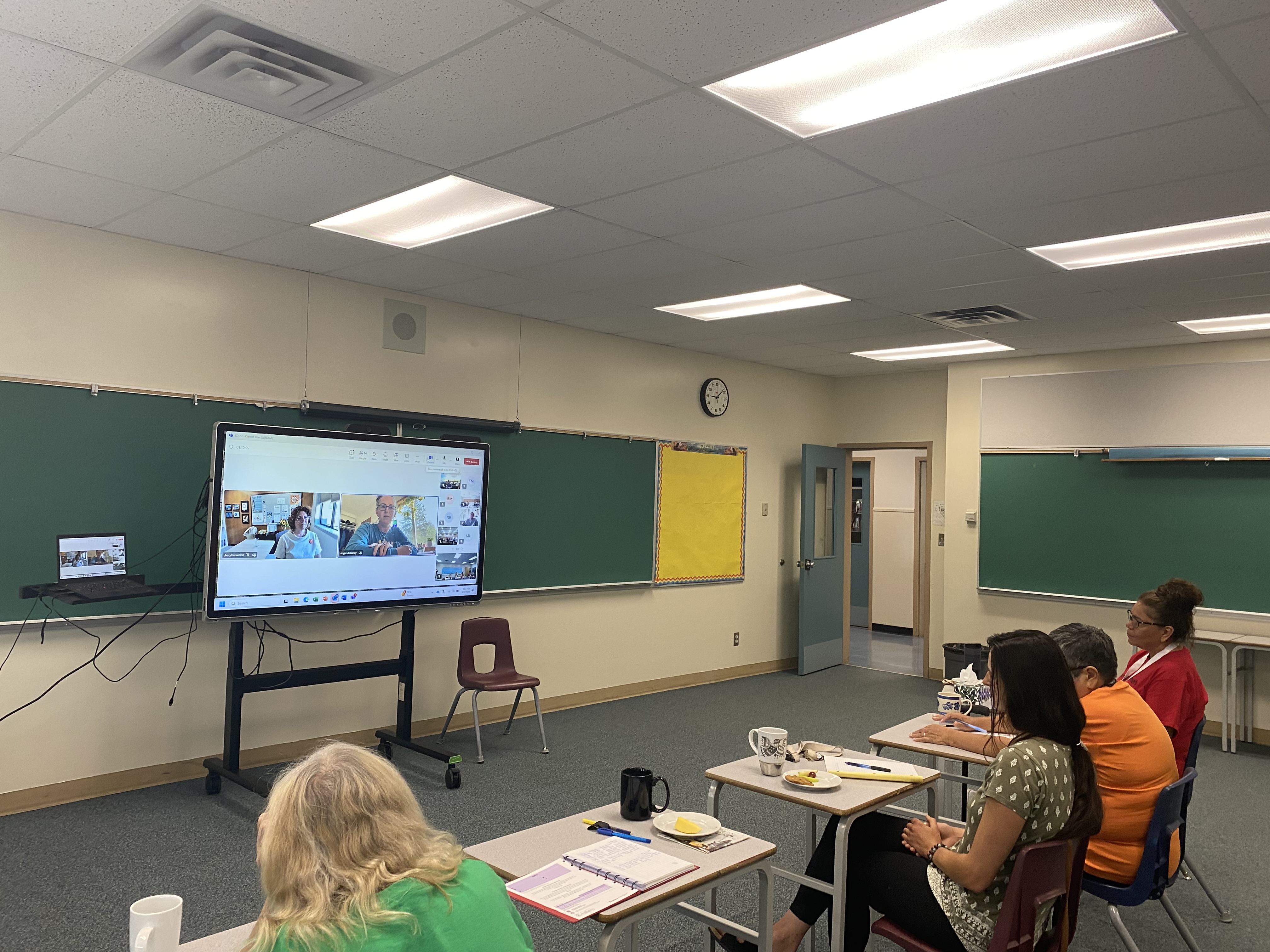 District Pro D at Alexis Creek School 2 helen wight