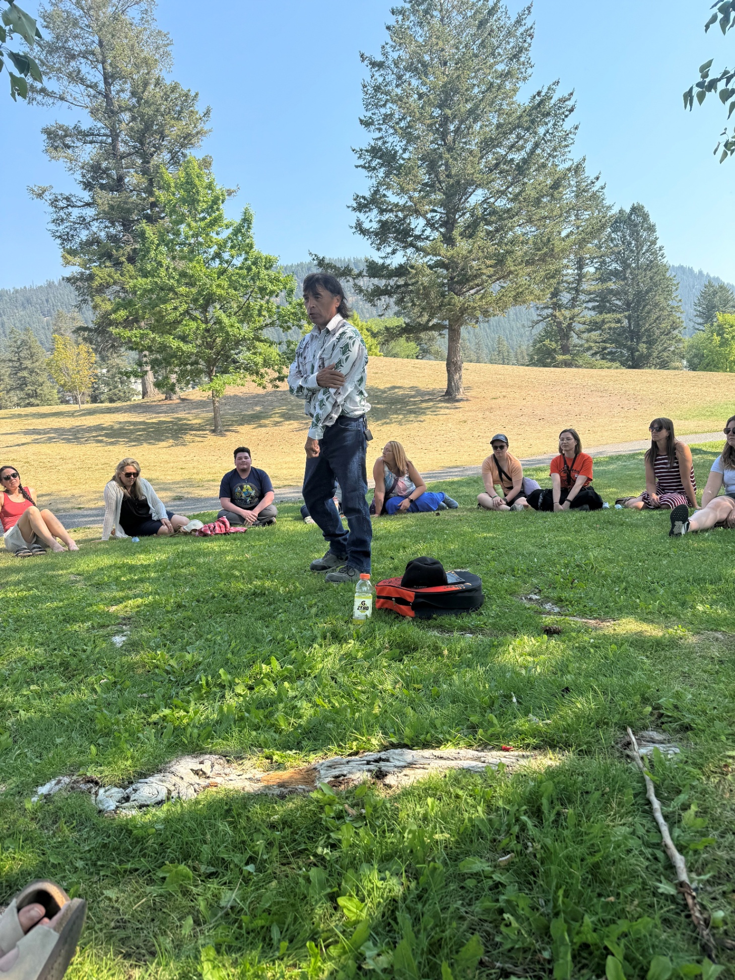Learning on the land with a knowledge keeper heather mckinnon