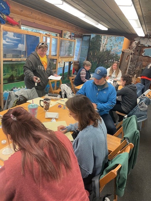 Learning to make observations with drawings todd routtu