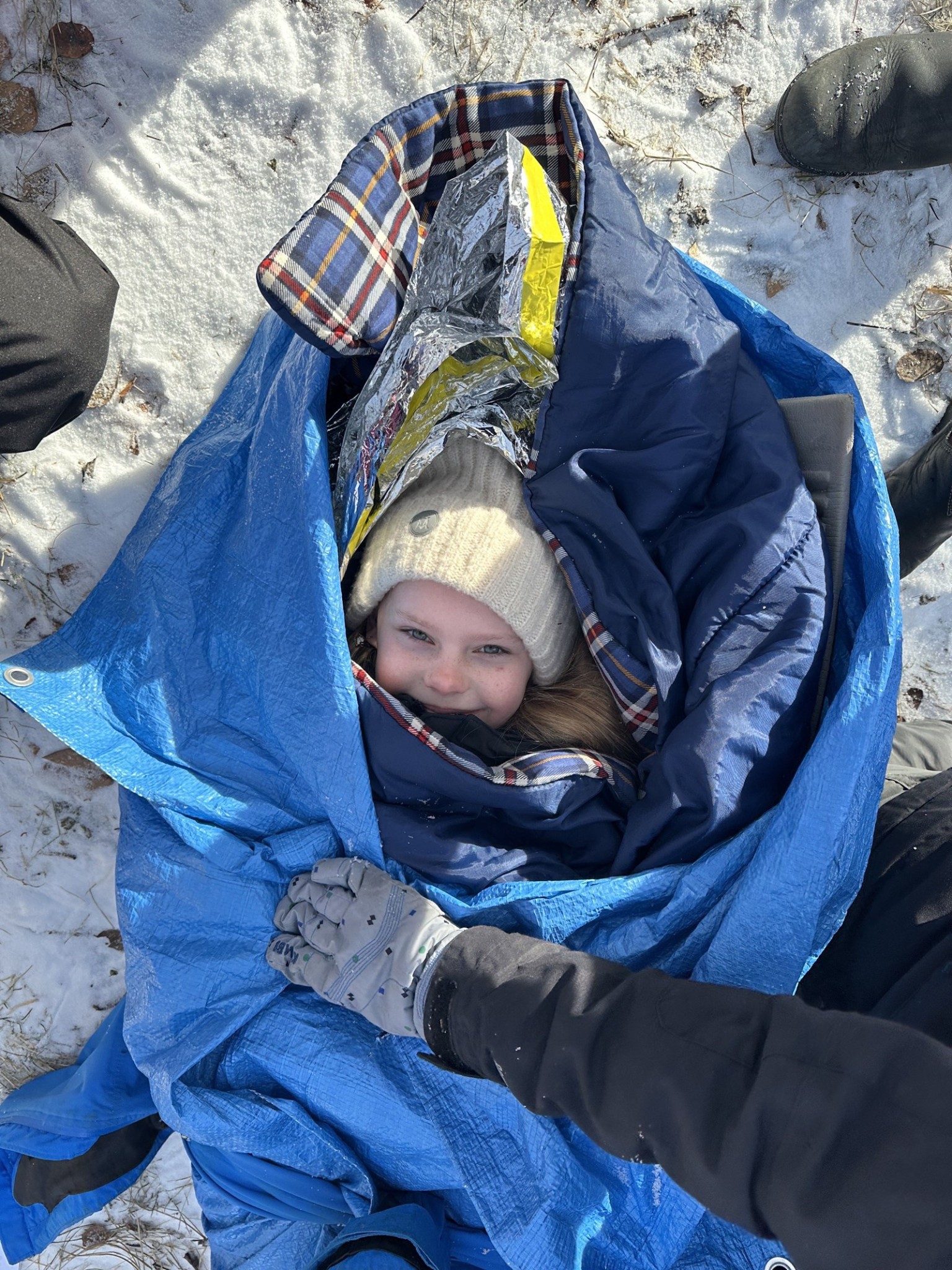 Cold Weather Training at Scout Island