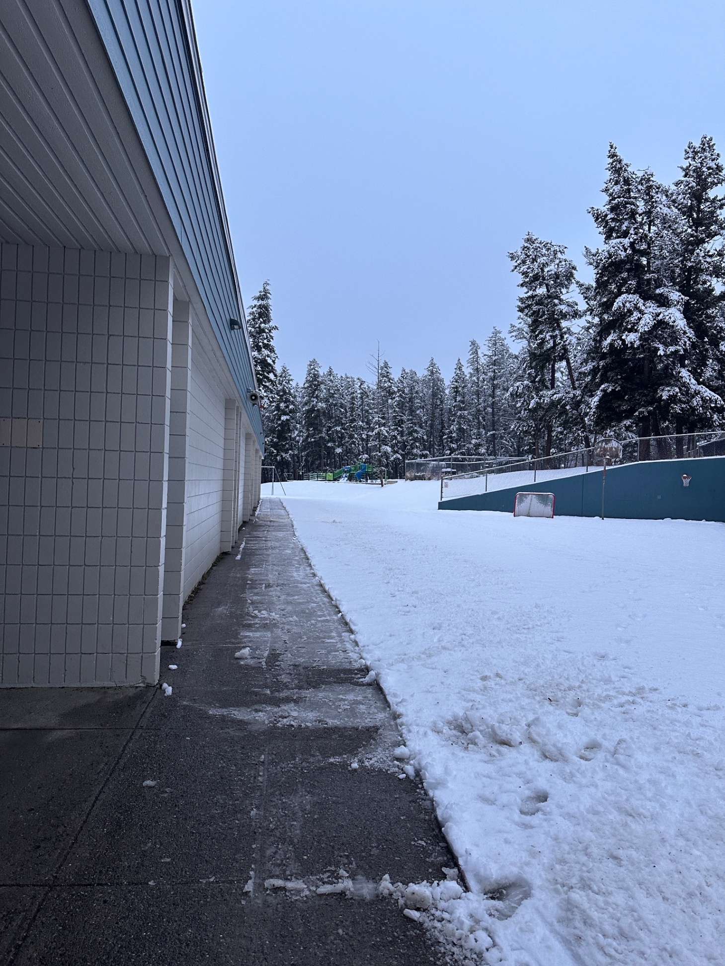 First snowfall brings out teamwork Tess Riley